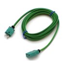 Thermocouple Extension Lead, Type K 1000mm, straight