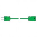 Thermocouple Extension Lead, Type K 1000mm, straight