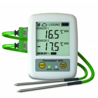 WiFi Temperatur-Datenlogger TD2TC für 2...
