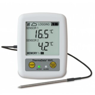 WiFi- Datenlogger Temperatur, Modell TD1F mit interner...