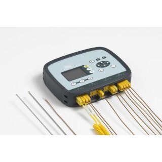 Sekundenthermometer und Datenlogger für max. 16 Thermoelemente