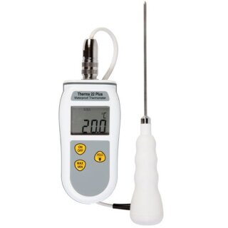 Therma 22 Plus, wasserdichtes Thermometer mit einer Thermistor- Sonde