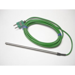 General Purpose Temperature Probe without handle, Type K, Ø4,8mm, -50 to +100°C