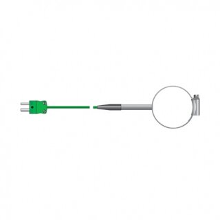 Rohr- Oberflächentemperatur- Fühler, Typ K, -50 bis +100°C