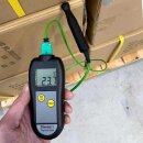 Rigid Between Pack Temperature Probe with Handle,  -75 to +250&deg;C
