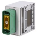 CP-APMB-BK, CONTRIK Aufbau- Anschlusspunkt mit 1 x cPot Anbaustecker [m] schwarz
