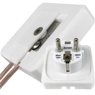 Erdungsstecker GPE, (Typ EF, CEE 7/7) für...