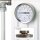 Radiator or Pipe Thermometer, Magnet Mount