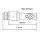 PBRF-8002, Temperature/Humidity Probe (Spare) for Tinytag Radio and LAN Dataloggers
