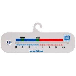 Horizontales Gefrier-/Kühlschrank- Thermometer mit...