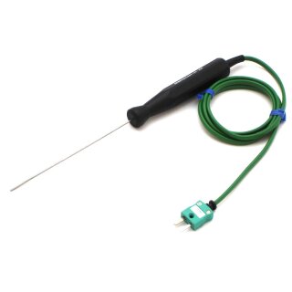 Hochtemperatur- Sonde, flexibel, Typ K, Ø1,5mm,...