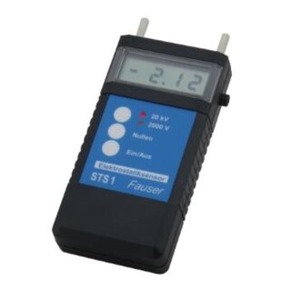 STS1, Elektrostatiksensor mit Erdungskabel im stabilen Transportkoffer