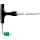 T-Griff- Edelstahl- Einstichsonde, Typ K- Thermoelement, Ø4mm x 100mm, -75 bis +250°C