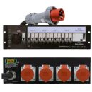 CONNEX 63A- Stromverteiler, 1 x Schuko, 4 x CEE16A,  mit...