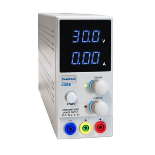 PeakTech 6225, Laboratory Switching Mode Power Supply, 1-30VDC / 0-5A