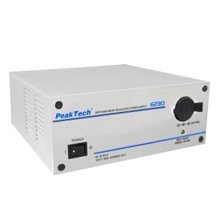 PeakTech 6230, Schaltnetzteil mit Zigarettenanzünderbuchse, 13,8VDC / 33A
