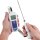 ThermaCheck, Thermometer mit fest angeschlossener Einstichsonde, Spiralkabel