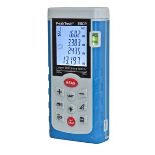 PeakTech 2802, Laser- Entfernungsmessgerät bis 80m