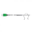 Ofensonde f&uuml;r hohe Umgebungs- Lufttemperatur, mit Befestigungs- Clip,  -50 bis +350&deg;C