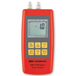 GMH 3181-07, Digital- Feinmanometer mit Loggerfunktion, -10,0 bis +350,0 mbar