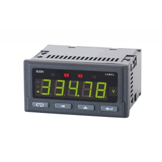 N30H, Panel Meter for DC Current and DCVoltage, 96 x 48mm