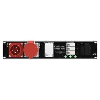 CONNEX CPR32-C2-F7-CB, 32A- Power Rack Xtreme, CEE32A Link, 7x Schuko, mit FI