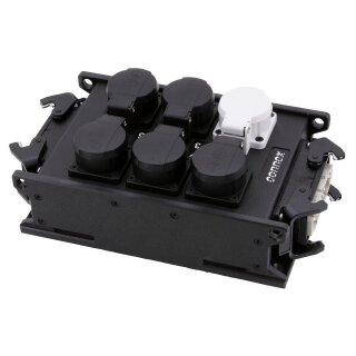 CONNEX Multicore- Stromverteiler, 2 x Harting E 16pol...