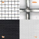 V4A10, HF- Abschirmgewebe, V4A Edelstahl, Maschenweite:...