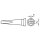 Weller Soldering Tip LT Series, Chisel Shape, LT M/ 3.2mm, Straight, Long
