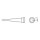 Weller Soldering Tip Series LT, LT 1L/ 0.2mm, Straight, Conical Long