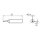 Weller Lötspitze Serie XNT Meißelform, XNT 1SC/0,4 x 0,15mm, gerade, schlank