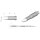 JBC Lötspitze Serie C245 Meißelform, C245061/3,0 x 1,0mm, gerade