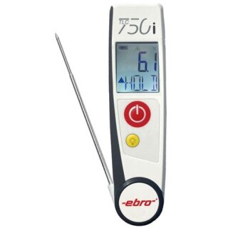 ebro TLC 750i-V2 Duales Infrarot-/Klappthermometer für die schnelle Wareneingangskontrolle
