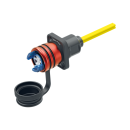 FIBERFOX EBC15, 4-Kanal Einbaubuchse mit fixem...