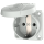 MENNEKES Anbausteckdose SCHUKO 11010, 16A, 230V, IP44