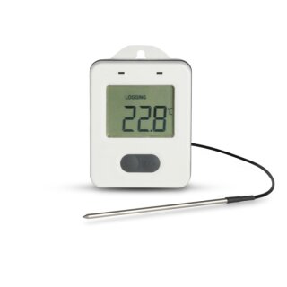 ThermaData USB-C- Logger, externer Thermistor- Sensor, IP67, -40 bis +125°C