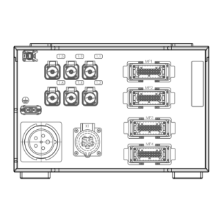 CONNEX CPCL63-C1-H4C1T6-ROM, Xtreme Power Container, 63A