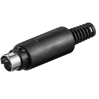Mini- DIN- Stecker, 4-polig