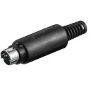 Mini- DIN- Stecker, 4-polig