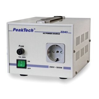 PeakTech 2240, Trenntransformator, 230V / 500W